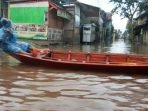 4 Wilayah di Kabupaten Bandung Terendam Banjir Akibat Hujan Deras Cukup Lama