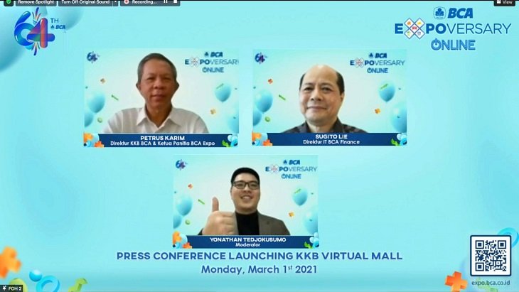 BCA Luncurkan KKB Virtual Mall untuk Fasilitasi Pembiayaan Mobil