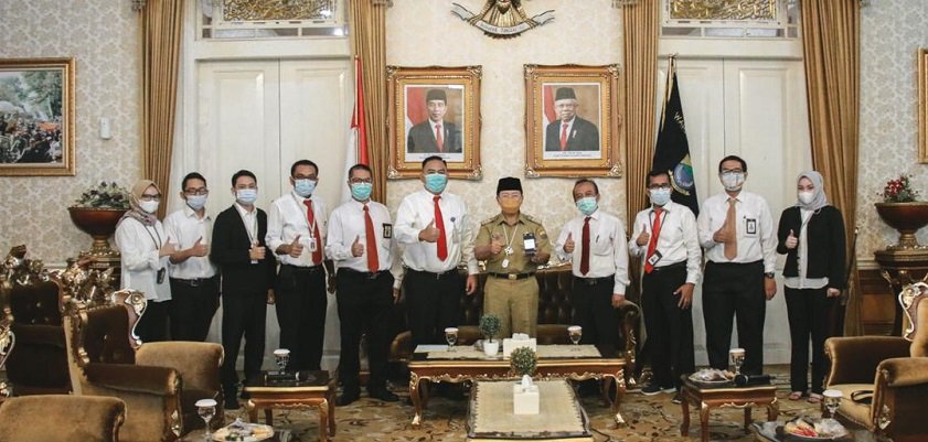 Plt. Bupati Cianjur Lapor SPT Tahunan Secara Daring