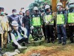 Peletakan Batu Pertama Pembangunan Flyover Simpang Padalarang