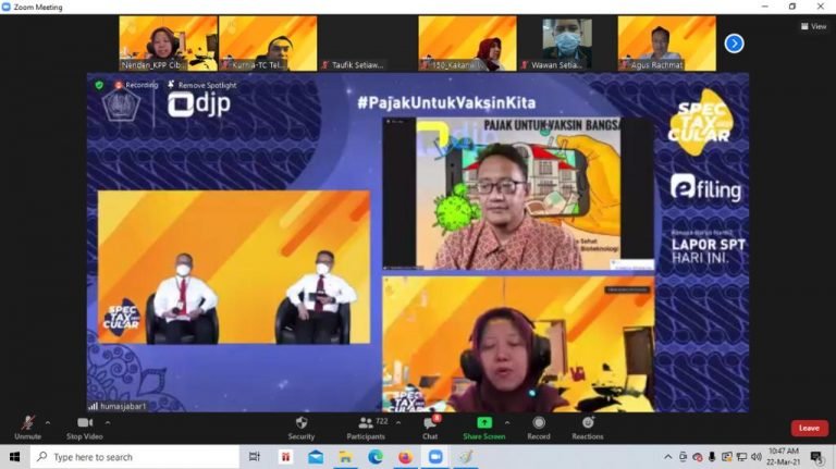 Spectaxcular Jabar I : Sukseskan Vaksinasi, Lapor SPT Hari Ini