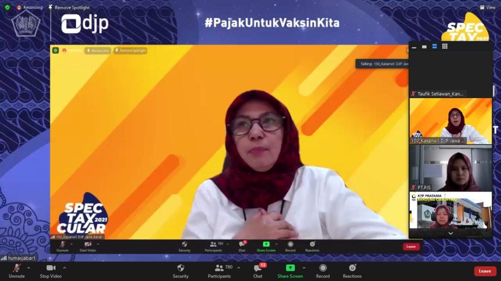 KPP Ciamis Meriahkan Spectaxcular Kanwil Jabar I