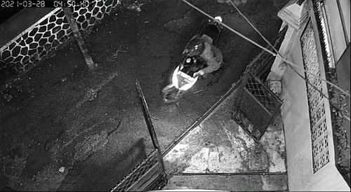 Aksi Komplotan Curanmor di Citepus Terekam CCTV