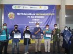 Sukses Laksanakan Vaksinasi, PLN UIT JBT Apresiasi 90 Relawan