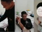 Merinding! Seperti Firasat, Viral Video Anak Kunci Ayahnya di Kamar Larang Berangkat ke KRI Nanggala