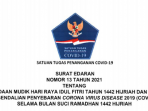 Lengkap! Isi Edaran Satgas COVID-19 Soal Mudik Lebaran 2021