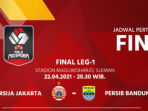 Hasil Final Piala Menpora Babak I: Persija 2 Kali Jebol Gawang Persib
