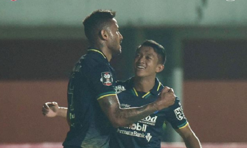 Sikat Persiraja 2-1, Persib Lolos Fase Grup Piala Menpora 2021