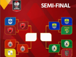 Jadwal dan Live Streaming, Preview, H2H Persib Vs PS Sleman Leg 1 Semifinal Piala Menpora 2021