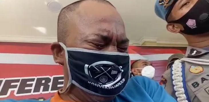 Sambil Menangis, Dede Ungkap Kalimat Terakhir Indah Usai Dibakar