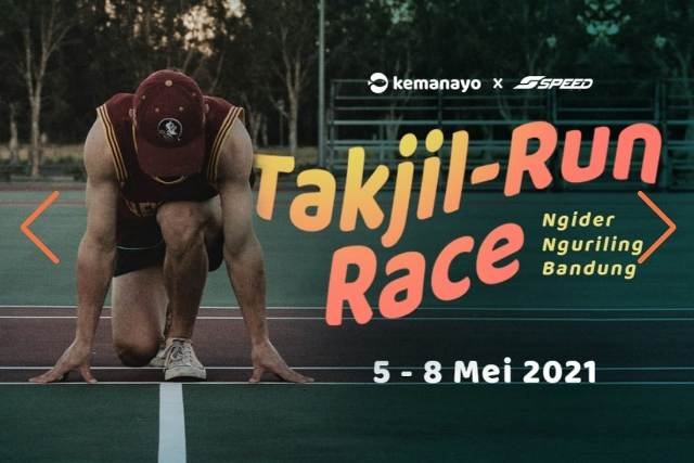Meriahkan Ramadhan, Kemanayo Gelar Takjil-Run Race di Bandung