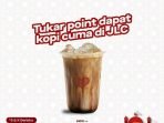 Tukar Point JLC, Dapatkan Kopi Kenangan Gratis