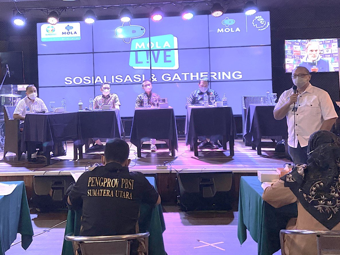 Mola Umumkan Hak Siar Sepakbola di Platform OTT dan Public Viewing di Indonesia