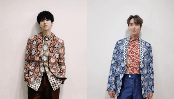 Wow! Batik Karya Ridwan Kamil Dipakai 2 Personil Super Junior