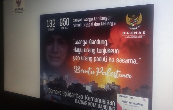 Baznas Kota Bandung Galang Dana untuk Palestina