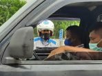 Hari Pertama Penyekatan di Kab. Bandung, Kendaraan Berplat Luar Daerah Diputar Balik