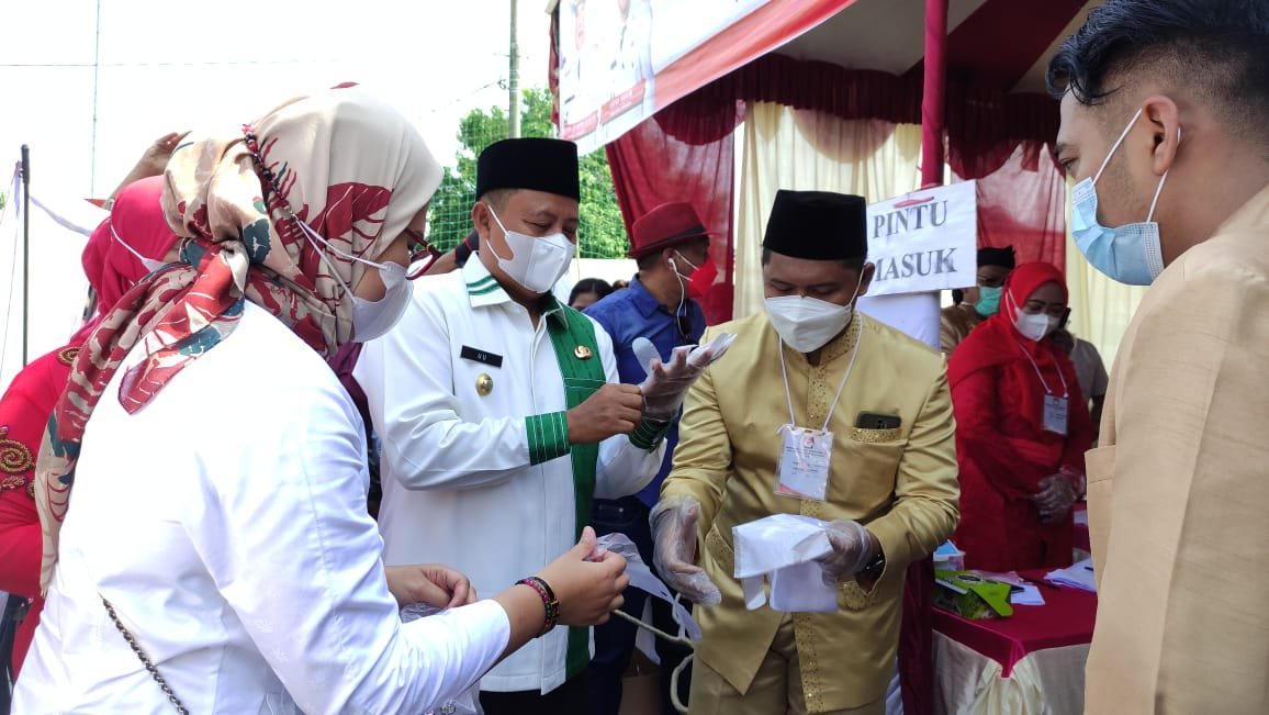 Tinjau Pilkades Indramayu, Wagub: Prokes Sudah Diterapkan dengan Baik