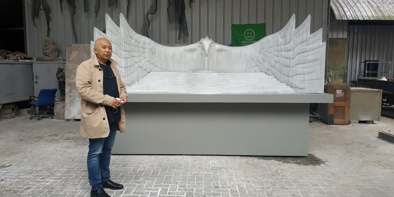 Desain Istana Garuda Dituduh Plagiat, Seniman Nyoman Nuarta: tak Pantas Sebagai Intelektual
