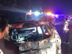 Sopir Avanza Putih Tabrak Lari hingga Terbakar di Tol Padaleunyi Diburu Polisi