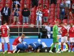 Christian Eriksen Ambruk di Tengah Laga Denmark vs Finlandia