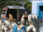 Hari Ke-8 PPKM Darurat,  Koharmatau Dukung Oksigen di Sejumlah RS Jabar, Jateng, DIY, dan Jatim