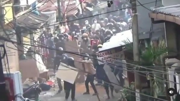 Viral, Dua Kelompok Pemuda Tawuran di Hari Raya Idul Adha