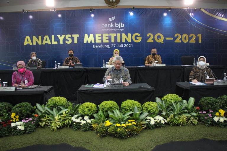 Analyst Meeting 2Q-2021, Laba Bersih bank bjb Tumbuh 14,4%