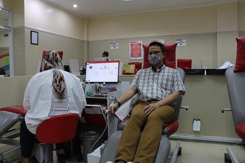 Kantor Pelayanan Pajak Madya Bandung Inisiasi Program Penyediaan Sukarelawan Plasma Darah Konvalesen
