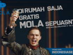 Mola TV Gratiskan Tayangan Hiburan Selama PPKM Darurat, Begini Cara Aksesnya