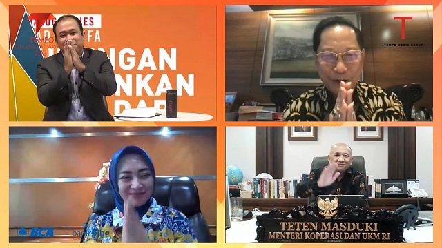 Dorong Pertumbuhan UMKM di Masa Pandemi