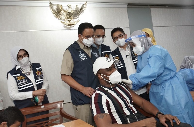 Kejar 100 persen Vaksinasi, Warga Ekspatriat Masuk Sasaran