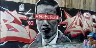 Heboh Mural Jokowi 404: Not Found, Polisi: Tetap Dilidik, Bagaimanapun Itu Lambang Negara