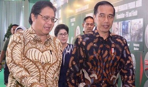 SMRC Sebut Kepercayaan Jokowi kepada Airlangga Semakin Nyata
