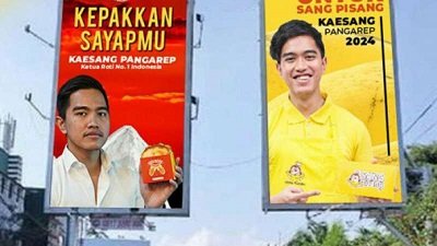 Kaesang Tebar Baliho Kepakkan Sayapmu, Siap untuk RI 1