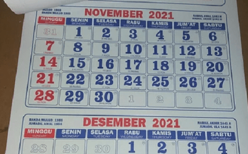 Libur 10 Agustus Digeser, Berikut Daftar Tanggal Merah Terbaru 2021