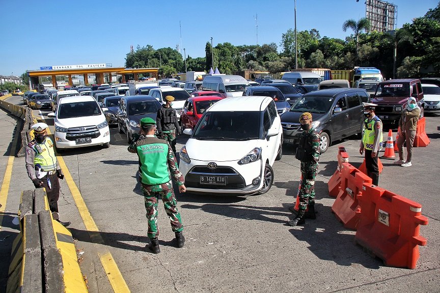 Ingin Masuk Bandung, Catat Waktu Skema Ganjil Genap di Gerbang Tol