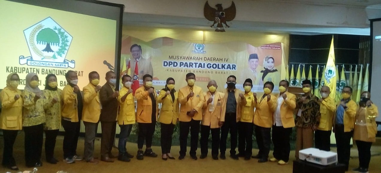 Dadan Supardan Pimpin Partai Golkar Bandung Barat