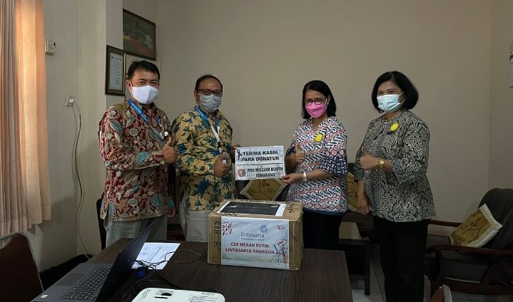 Lintasarta Donasikan Alat Kesehatan Medis ke RS di Jabar dan Jateng