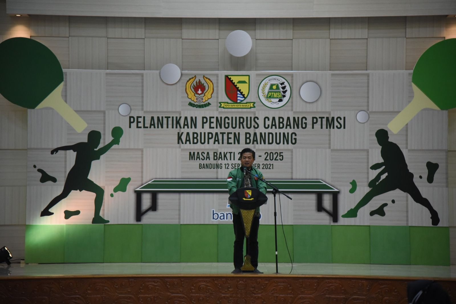 Jelang Porda 2022, Bupati Dadang Supriatna Cari Atlet Tenis Meja Berprestasi