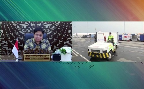 Tahap ke-50, Sebanyak 5 Juta Dosis Vaksin Sinovac Tiba di Indonesia