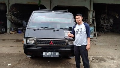 15 Tahun Gunakan Mitsubishi L300, Pengusaha Alat Pesta Merasa Puas