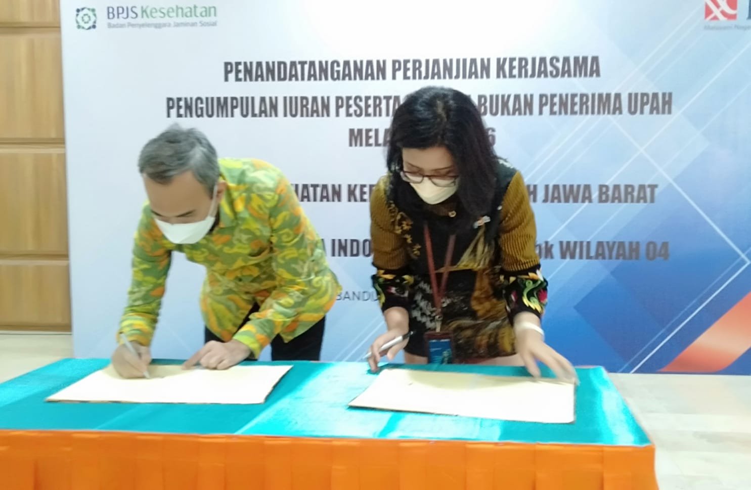 Tingkatkan Keaktifan PBPU, BPJS Kesehatan Jabar Jalin Kerjasama dengan BNI