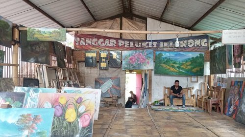 Nasib Pelukis di Kampung Jelekong, Mereka Semakin Sulit Menjual Karyanya