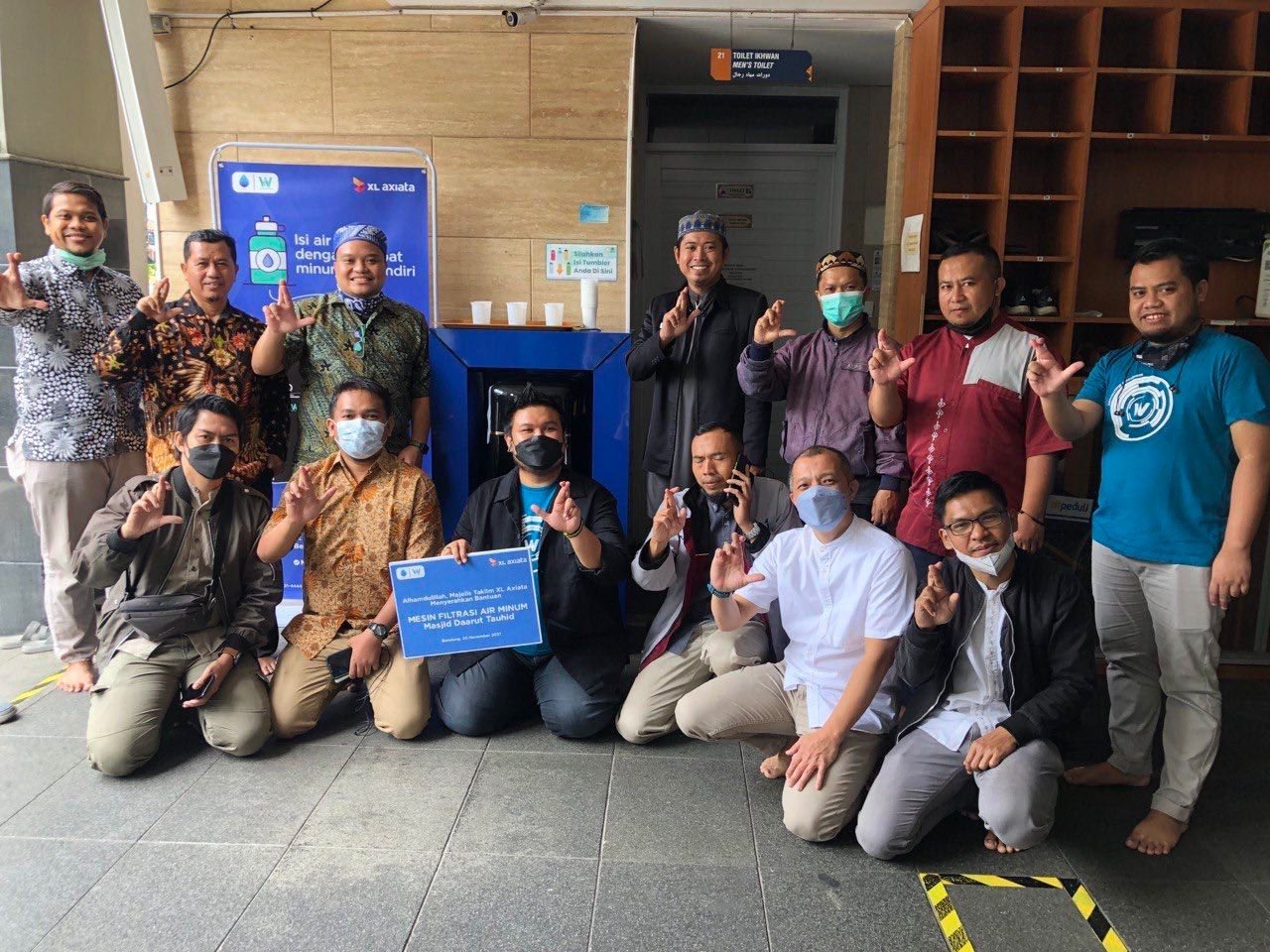 Aksi Sosial untuk Korban Banjir di Berbagai Daerah dan Donasi Fasilitas Air Minum