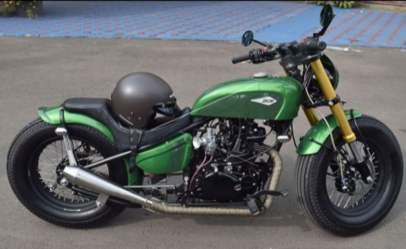 Motor Custom Milik Jokowi Tiba di Sirkuit Mandalika, Siap Digeber