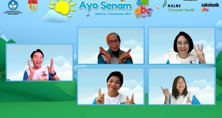 Kemendikbudristek RI dan Kalbe Consumer Health Ajak Siswa/Siswi SD Se-Indonesia untuk Lakukan Kampanye 3M ABC (Asupan nutrisi, Bergerak aktif dan Ceria)