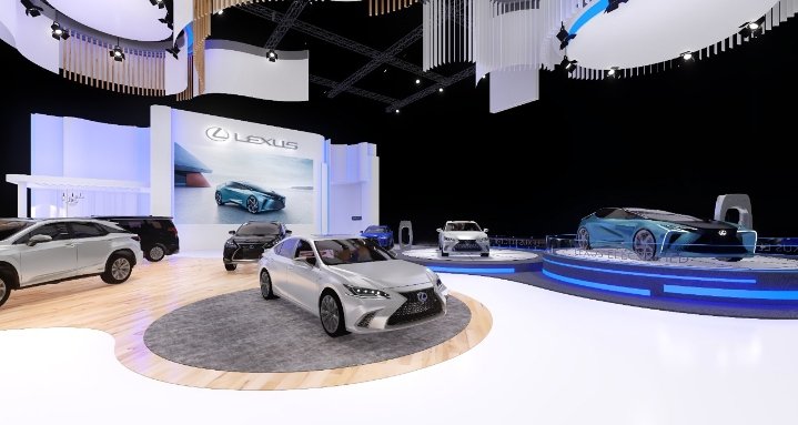Lexus Booth GIIAS 2021 : Imajinasi Elektrifikasi Dua Dunia
