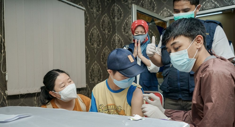Chevron Gandeng YCAB Foundation, Dukung Kemenkes Vaksinasi Massal Kelompok Rentan dan Disabilitas