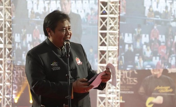 Kabar Gembira, Ketum PB WI Airlangga Hartarto akan Bangun Pusat Pelatihan Wushu Sendiri