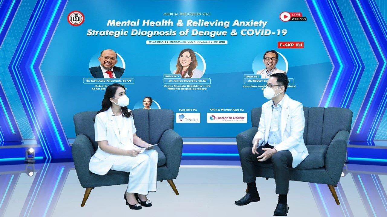 PT. Amerta Indah Otsuka Gelar Medical Discussion Webinar 2021 Bagi Dokter Indonesia